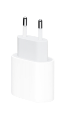 20W USB-C Power Adapter Weiß Frontansicht 1