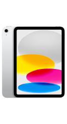 iPad  10,9" 10.Gen. 2022 Silver Frontansicht 1
