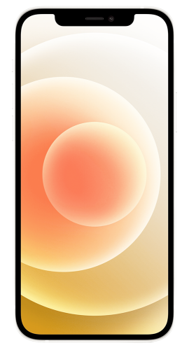 iPhone 12 Weiß Frontansicht 1