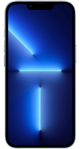 iPhone 13 Pro Max Sierra Blue Frontansicht 1