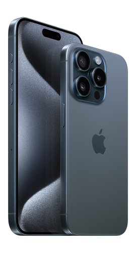Apple iPhone 15 Pro Max 512GB Titan blau