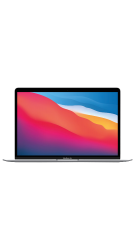 MacBook Air M1 (2020) Silber Frontansicht 1