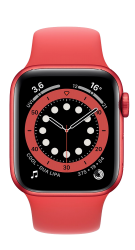 Watch Series 6 (PRODUCT) Red Frontansicht 1