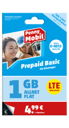 Prepaid Basic  Frontansicht 1