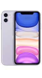 Apple iPhone 11 Violett Frontansicht 1