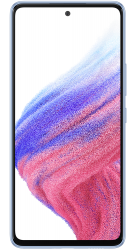 Galaxy A53 Awesome Blue Frontansicht 1