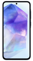 Galaxy A55 Awesome Navy Frontansicht 1