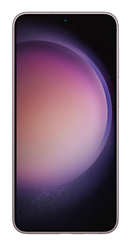 Galaxy S23 Lavender Frontansicht 1