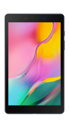 Galaxy Tab A 8.0 WiFi (2019) Schwarz Frontansicht 1