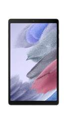 Galaxy Tab A7 Lite Dunkelgrau Frontansicht 1