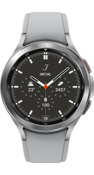 Galaxy Watch 4 Classic Silber Frontansicht 1