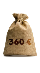 360,-€ Cashback  Frontansicht 1