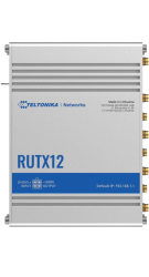 RUTX12 Dual LTE CAT 6 Industrieller Mobilfunk-Router  Frontansicht 1