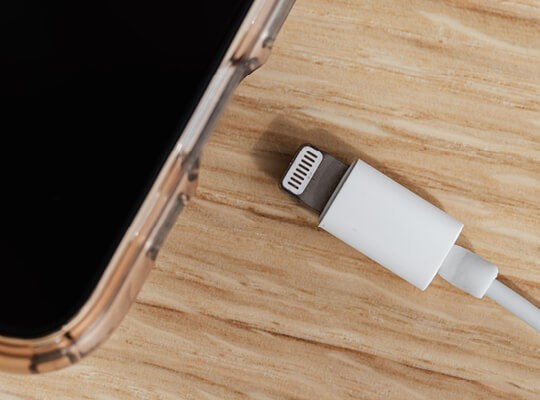Das Lightning-Ladekabel für Apple Geräte
